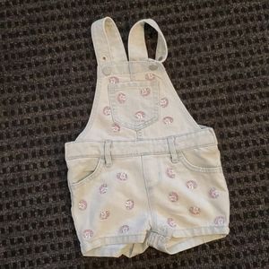 Toddler Girl Shortalls